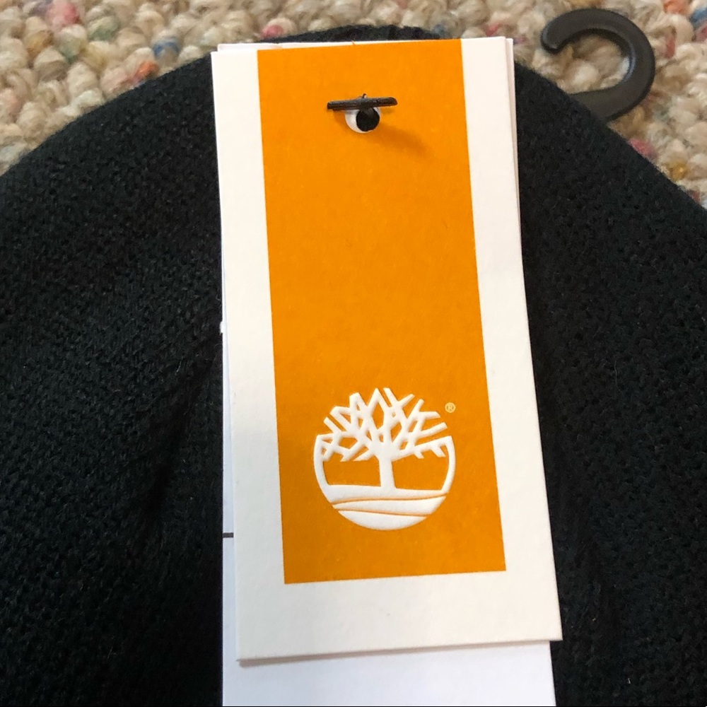 π Timberland Large Logo Knit Hat - Picture 5 of 5